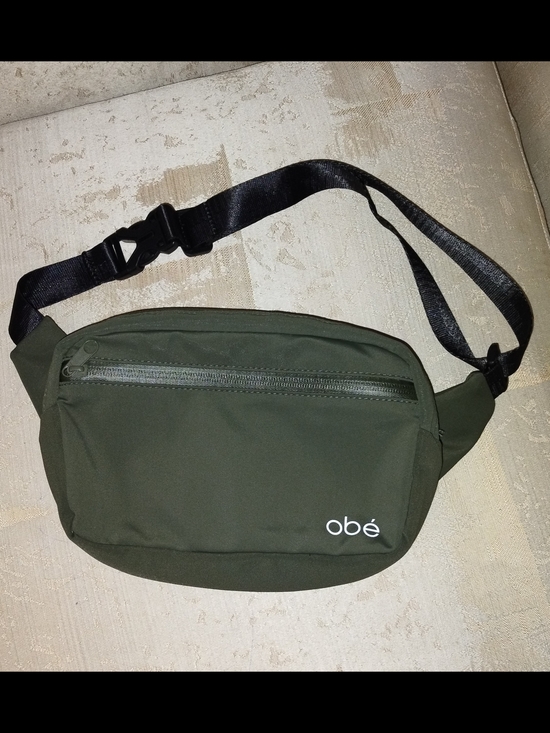 Obe Handbags - obé Olive Green Crossbody Belt Bag